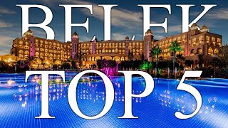 TOP 5 BEST allinclusive family resorts in BELEK Turkey 2023 PRICES REVIEWS INCLUDED [upl. by Koal]