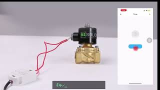 How to Use and Control an US Solid Smart Solenoid Valve by APP [upl. by Petite]