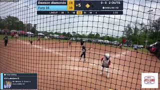 Fury 16 vs Dawson diamonds 20240427 [upl. by Ahrens]