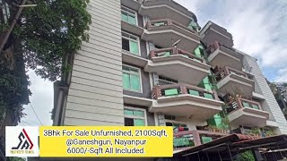 3BHK • PREMIUM FLAT • FOR SALE • 2100SQFT • AT GANESHGURI • GUWAHATI ASSAM  only 6000sqft [upl. by Einnim]