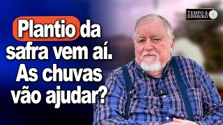 Plantio da safra vem aí As chuvas vão ajudar O climatologista LC Molion comenta [upl. by Euqirat134]