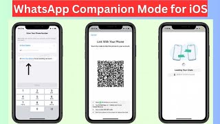 WhatsApp Companion Mode for iOS Everything You Need to Know [upl. by Airdnalahs]