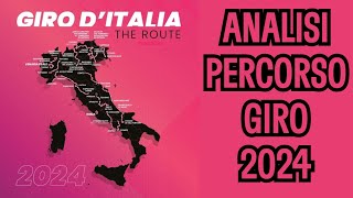 Analizziamo il percorso del Giro dItalia 2024  PRCP 71 [upl. by Mcadams]