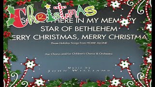 Star Of Bethlehem from Home Alone 1990 vocalstrings part concert pitch score [upl. by Attelrahc]