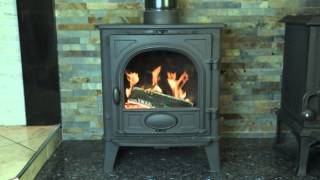 STOVAX Stockton 5 5kW wood burning amp multifuel stove [upl. by Esilrahc165]