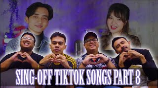 Reza Darmawangsa  SINGOFF TIKTOK SONGS PART 8 Reaction  Serabut React [upl. by Aihsatsan]