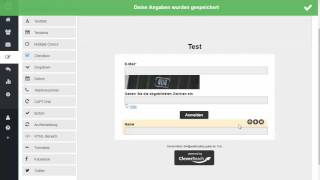 3 Anmeldeformular erstellen bei CleverReach [upl. by Elehcir]