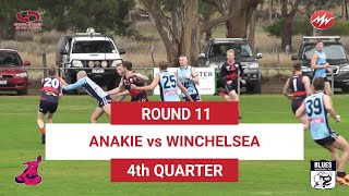 RD11 Anakie VS Winchelsea 4th QTR 22062024 [upl. by Areht]