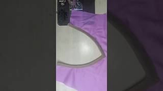 🥳 Sewing Tips And Trick no47 Vneck Tutorial Is Tarah Patti Attached Kare shorts viral [upl. by Issim507]