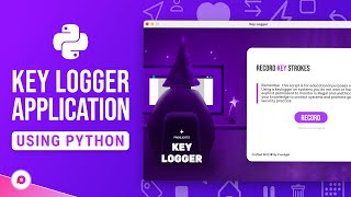 How To Create A Keylogger Software Using Python Tkinter TutorialProgramming Tutorial For Beginners [upl. by Ahmar]