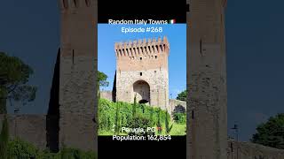 Perugia 📍 Random Italy Towns 🇮🇹  Episode 268  italy perugia umbria sanfrancesco shorts [upl. by Hceicjow]