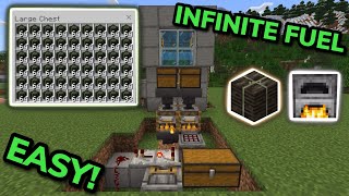 NEW SIMPLE 121 FUEL FARM TUTORIAL in Minecraft Bedrock MCPEXboxPSSwitchPC [upl. by Inglebert19]