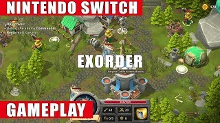 Exorder Nintendo Switch Gameplay [upl. by Atnamas]