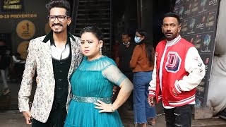 Dance Deewane 3 Ke Set Par Dikhe Bharti Singh Haarsh Limbachiyaa Aur Dharmesh Yelande [upl. by Tteraj580]