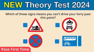 Theory Test 2024 UK  Pass Theory Test First Time [upl. by Aciria957]