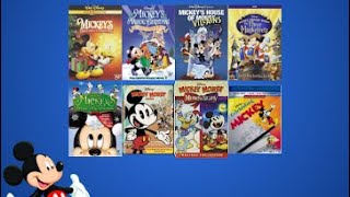 My Mickey Mouse DVD Collection [upl. by Ede]