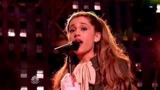 Ariana Grande Belting an G5 live in Last Christmas at Rockefeller Center 2013 [upl. by Nayhr]