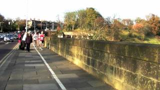 Tyne Bridge Harriers  Brampton to Carlisle  Finish 191111 [upl. by Wilkens]