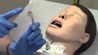 Tracheostomy Care Tutorial [upl. by Nedloh]