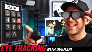 Diving Into Unity OpenXR ML2 Gaze Features  Eye Tracking [upl. by Atterg]