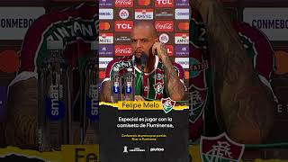 FELIPE MELO EN CONFERENCIA DE PRENSA  DECLARACIÓN  CONMEBOL LIBERTADORES 2023  PlutoTV  SHORTS [upl. by Fitz58]