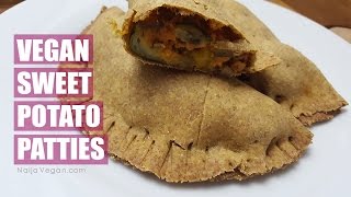 How to make vegan sweet potato patties  Naija Vegan [upl. by Yuu354]