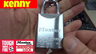 626 Challenge Master Lock ProSeries 7030 by Kenny [upl. by Amelie]