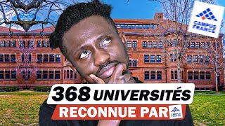 Voici 368 universités privées reconnues par Campus France 🇫🇷 [upl. by Tnarb792]