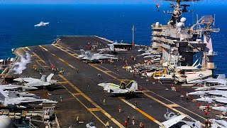 Life Inside Massive USS Nimitz Class Aircraft Carrier At Sea  Full Documentary [upl. by Urien]