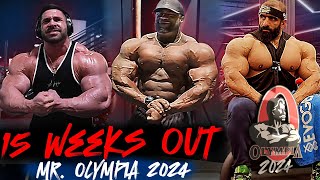 2024 MR OLYMPIA  15 Weeks Out Complete Lineup Updates [upl. by Blackwell]