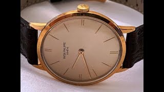 SCOTTY REVIEWS MY SONS PATEK PHILIPPE 3468 Calatrava [upl. by Akina]