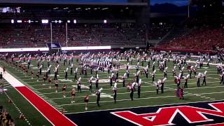 The pride of Arizona band plays BEAR DOWN ARIZONA [upl. by Esbensen]