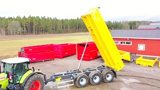 Metsjö MetaQ 75 Eucon Dumper  Stone amp Gravel dumper 17 CBM  Highopening tailgate  Force steered [upl. by Gretna]