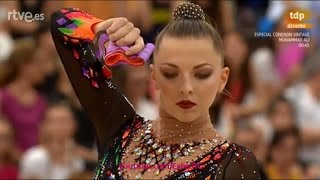 Melitina Staniouta Ribbon AA  WC Guadalajara 2016 [upl. by Airrej]