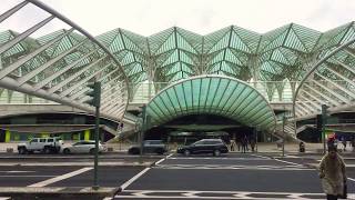 Lisboa Oriente Estação Ferroviária  Gare do Oriente  Portugal Travel Vlog 3 [upl. by Elgar759]