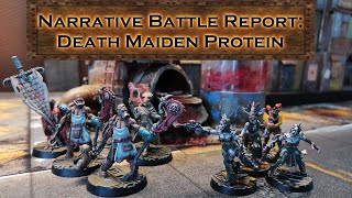 Necromunda Narrative Battle Report Death Maiden Protein [upl. by Allene]