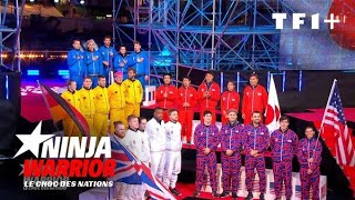 L’entrée des Équipes sur le parcours du Choc des Nations  Ninja Warrior [upl. by Cirdahc578]