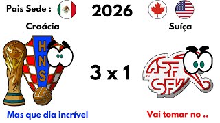 Simulação da Copa do Mundo 20262226 [upl. by Anaeli]