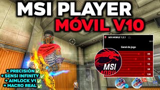 CON ESTÁ APP SERÁS INVENCIBLE 👹 MSI PLAYER MÓVIL 📲  SENSIBILIDAD DE EMULADOR FREE FIRE 2023 [upl. by Simpson]