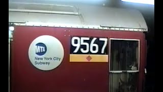 IRT Flushing Line Redbird 7 Train to Times Square 3202001 [upl. by Akinert]