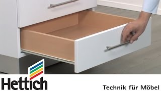 Montaje de las guías Quadro de extracción total DIY con Hettich [upl. by Akinoj]