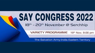 26th SAY Congress 2022  Variety Programme [upl. by Wind]