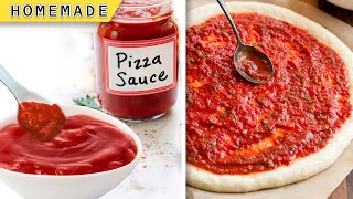 Pizza Sauce recipe  homemade pizza sauce  multipurpose red sauce [upl. by Gladis]