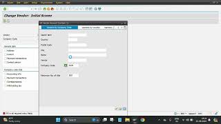 FK02  how to change vendor master records in SAP [upl. by Leroj]