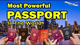 Ranking The Most Powerful Passports In The World 2024 [upl. by Ielarol]