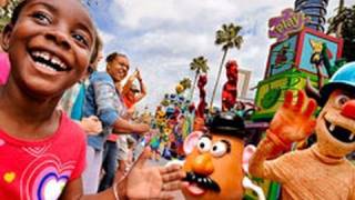 ♥♥ Block Party Bash Parade at Walt Disney Worlds Hollywood Studios in HD [upl. by Netta520]