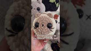 Crochet Siamese Loaf Cat amigurumi crochet plushies handmade craft cat [upl. by Anaugal]