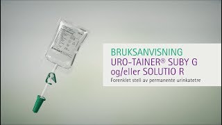 B Braun UroTainer Suby G norsk [upl. by Nogam637]