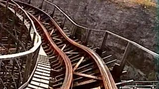 The Rattler POV  Six Flags Fiesta Texas 1998 [upl. by Oigile]