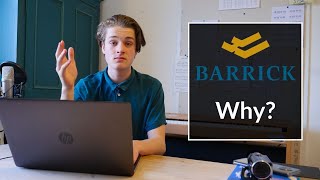 Barrick Gold Stock and Why I Bought It  Should You Buy Gold Now GOLD  ABX Stock Barrick Corp [upl. by Quartet]